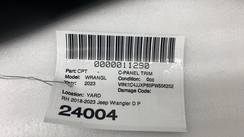 ⭕2018-2023 Jeep Wrangler 4XE Passenger Side D-Pillar Molding Right RH 