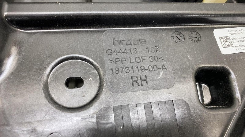 ⭕ 24-25 Tesla Cybertruck Rear Right Door Window Regulator w/ Motor 180