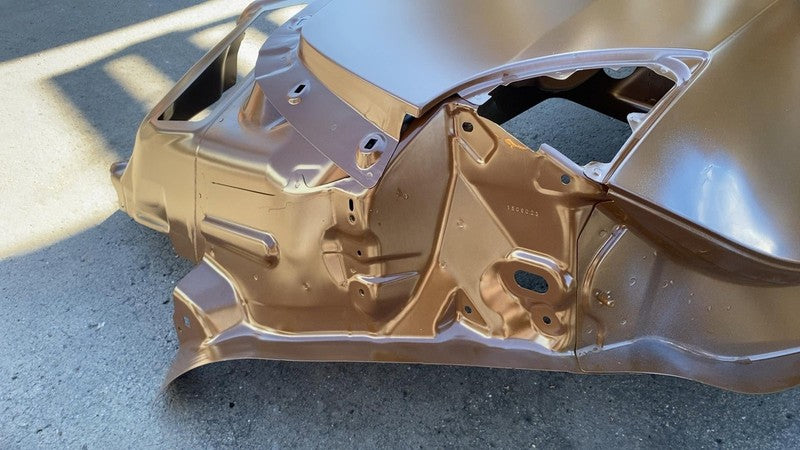 1487421-S0-E ⭕ 2020-2025 Model Y Rear Driver Side Quarter Panel Skin Structural Cutout Left