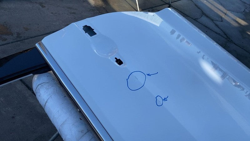 ⭕ 2017-2024 Chrysler Pacifica Front Driver Side Door Assembly Left LH White PW7