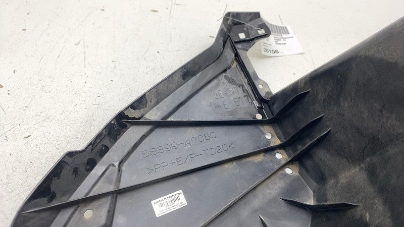 5839947060 ⭕ 23-25 Toyota Prius Rear Left Floor Underbody Splash Shield Cover 58399-47060