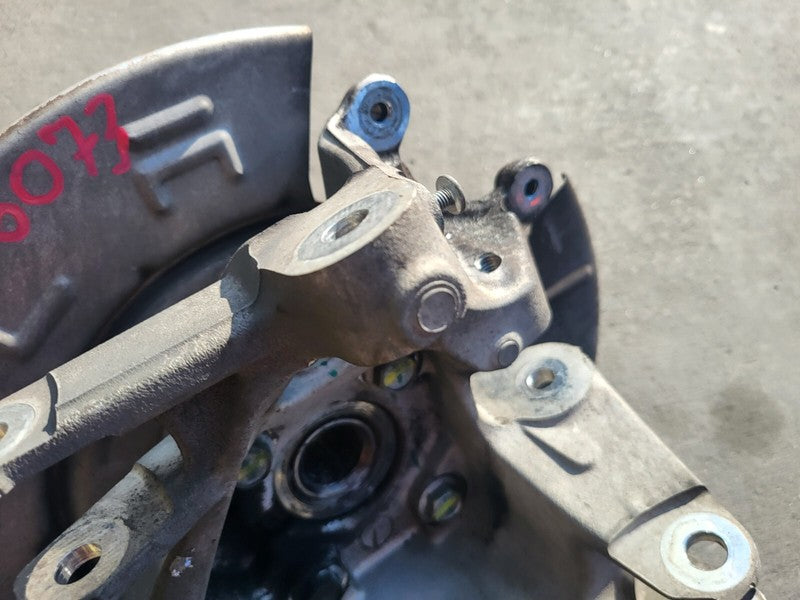 600643300A ⭕ 12-15 Model S Rear Right Spindle Knuckle w/ Wheel Hub Right RWD 6006433-00-A