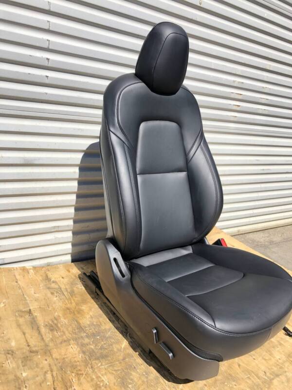 ⭕ 2017-2022 Tesla Model 3 Y Front Passenger Side 1st Row Seat Black Right Assy
