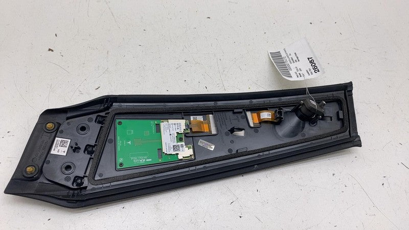 ⭕ 24 25 Model 3 Left B-Pillar Applique Glass Trim Molding w/ Camera 17