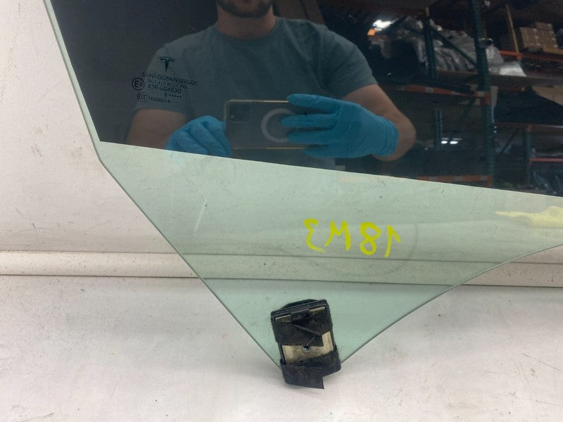 ⭕ 17-19 Tesla Model 3 Front Passenger Door Window Glass Right RH (Sing