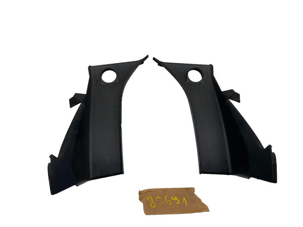 ⭕ 12-20 Model S Left & Right Boot Trunk Trim Cover OEM 1006675-00-G/1006674-00-G