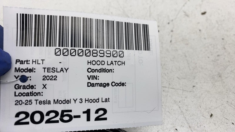 ⭕ 2017-2025 Model 3 Front Bonnet Hood Lock Latch Actuator w/ Cable 150