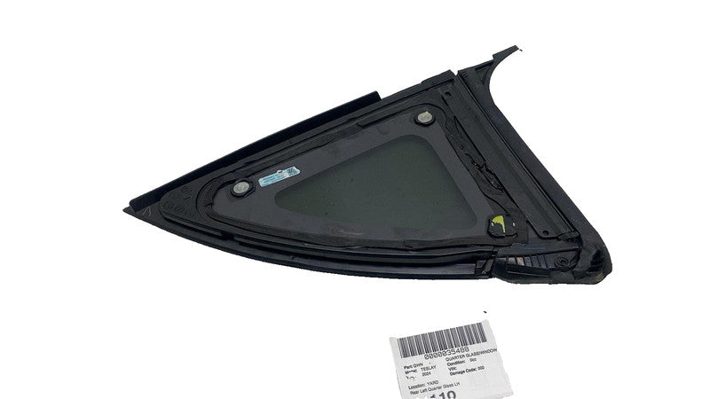 ⭕ 20-24 Tesla Model Y Rear Driver Side Quarter Qtr Window Glass Left 1