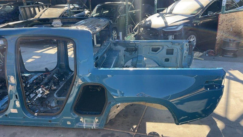 ⭕2022-2024 Rivian R1T Rear Quarter Panel Left & Right Structural Cut Blue EXP007