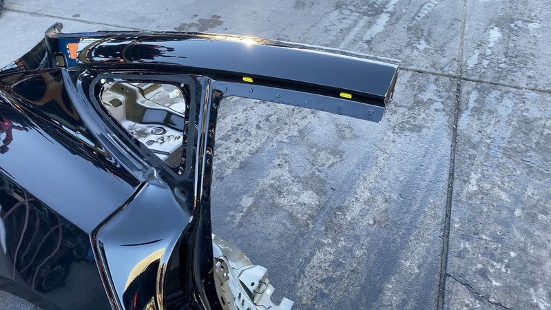 2017-2020 Tesla Model 3 Rear Right Quarter Panel Structural Cut Out Black - PBSB