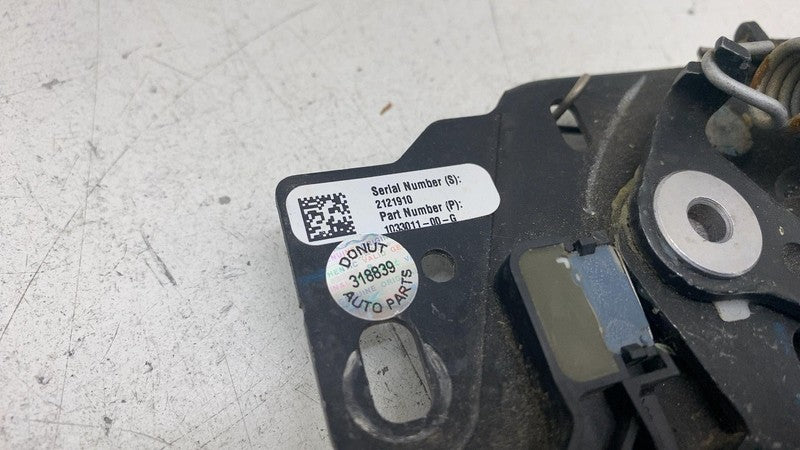 103301100G ⭕ 2017-2020 Model 3 Front Hood Lock Latch & Frunk Secondary Release 1033011-00-G