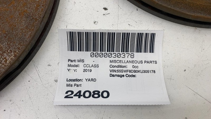 A0004231812 ⭕ 15-22 Mercedes-Benz C300 W205 Rear Left & Right Brake Disc Rotor A0004231812