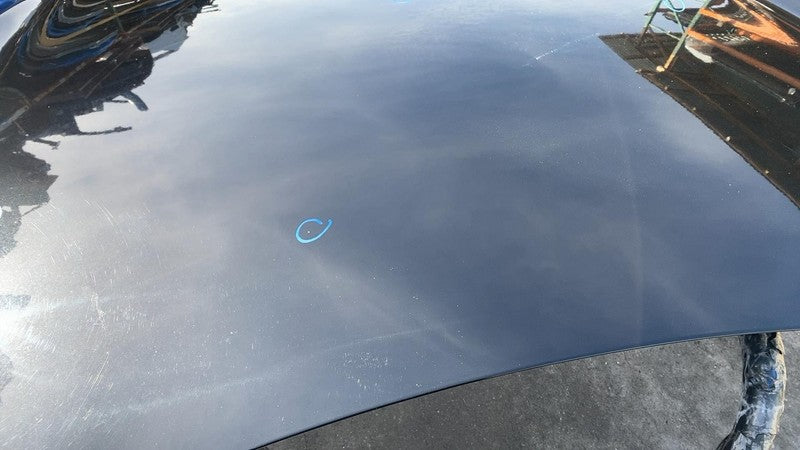 2012-2015 Tesla Model S MS Front Bonnet Hood Shell Panel Assembly Black - PBSB