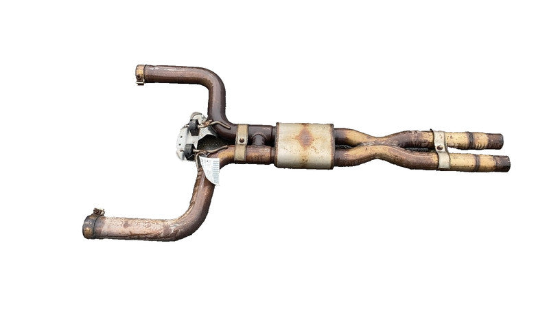 ⭕ 17-20 Maserati Levante Central Exhaust Muffler Silencer Resonator Pipe Tube