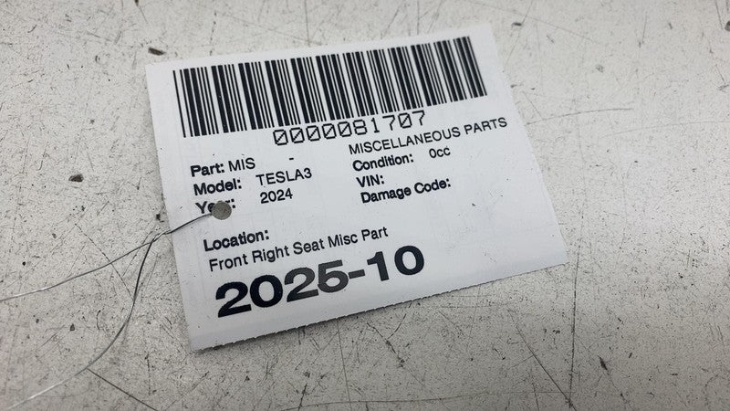 ⭕ 2024 2025 Tesla Model 3 Front Right 1st Row Seat Belt Buckle OEM 185
