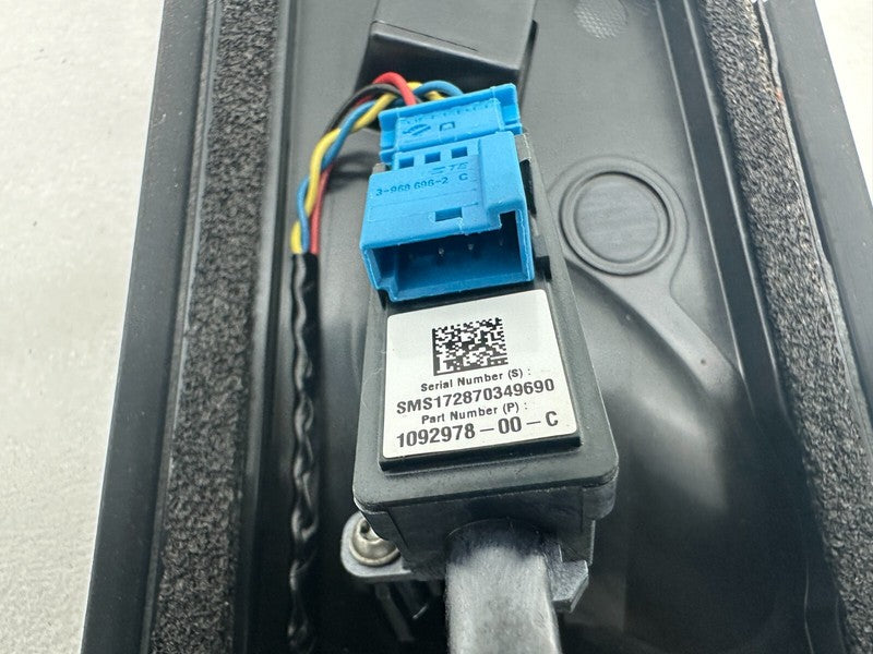 109297800C ⭕17-23 Model 3 Driver Side B-Pillar Applique Glass with Camera Left 1092978-00-C