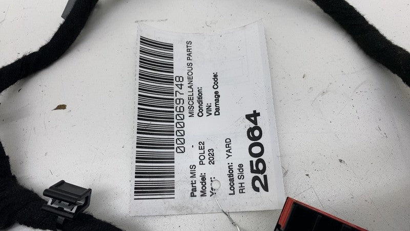 32343875 ⭕ 21-23 Polestar 2 Rear Driver Side Door Wiring Harness Cable Wire Left 32343875