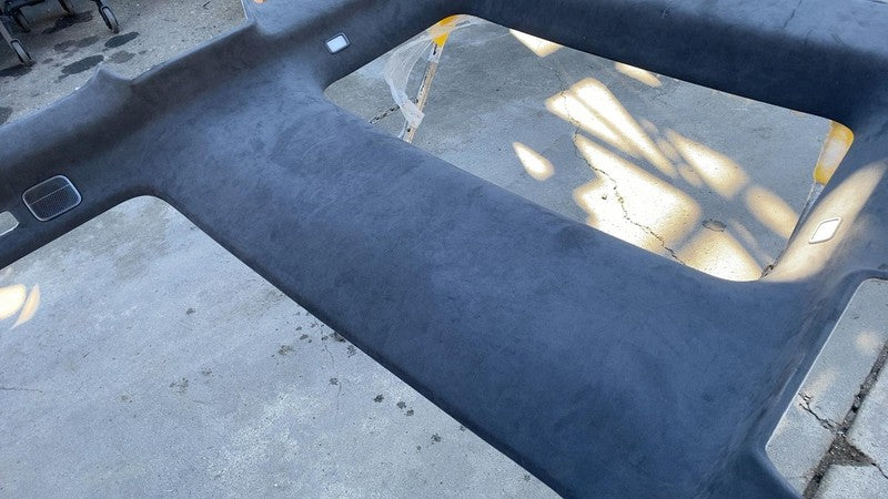 2022-2024 Rivian R1S Roof Headliner Microfiber Suede w/ Panoramic Sunroof Black