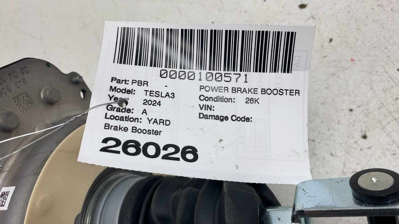 ⭕ 24-26 Model 3 M3 Power Brake iBooster Master Cylinder & Reservoir 13