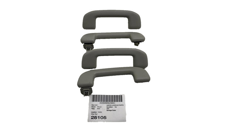 74613-87040 ⭕ 2023-2025 Toyota Prius Front & Rear Roof Headliner Grip Handle Set 74613-87040