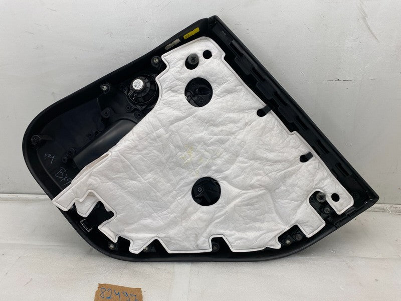 149729601B ⭕ 20-23 Tesla Model Y MY Rear Driver Side Door Panel Trim Card Left 1497296-01-B