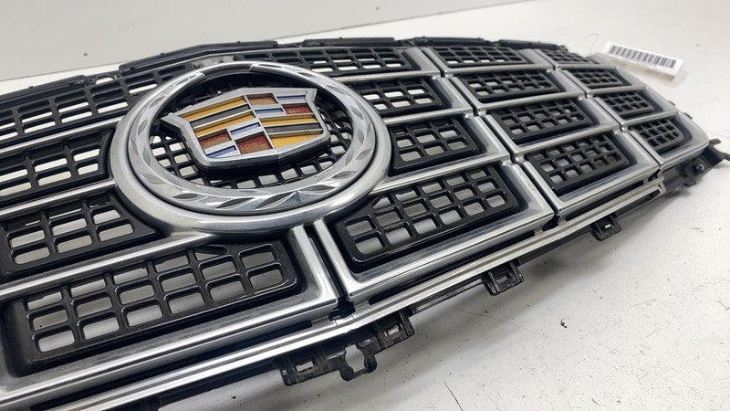 ⭕ 2013-2015 Cadillac XTS Front Bumper Upper Chrome Grille w/ Emblem Assembly OEM