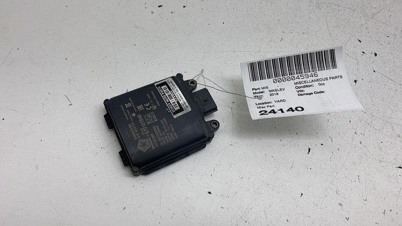 670101840 ⭕ 2017-2020 Levante Ghibli Rear Left or Right Blind Spot Radar Module 670101840