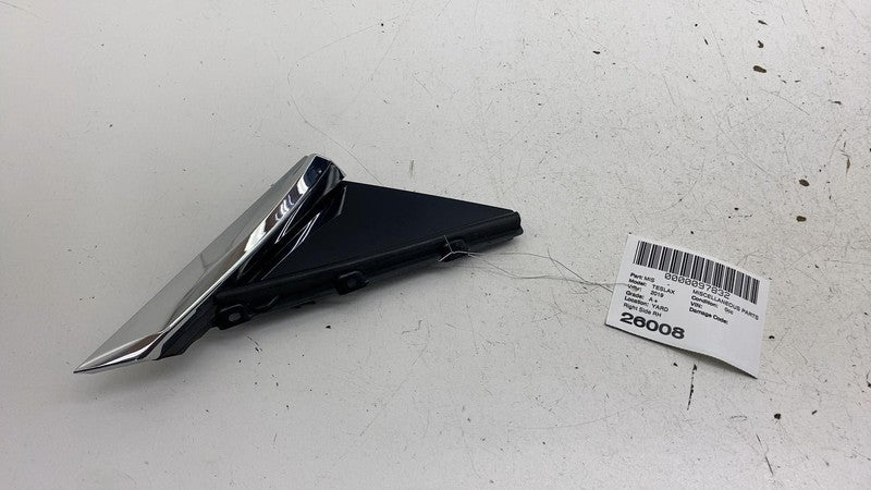 ⭕ 18-20 Model X Front Right Upper A-Pillar Brightwork Trim Cover RH 11