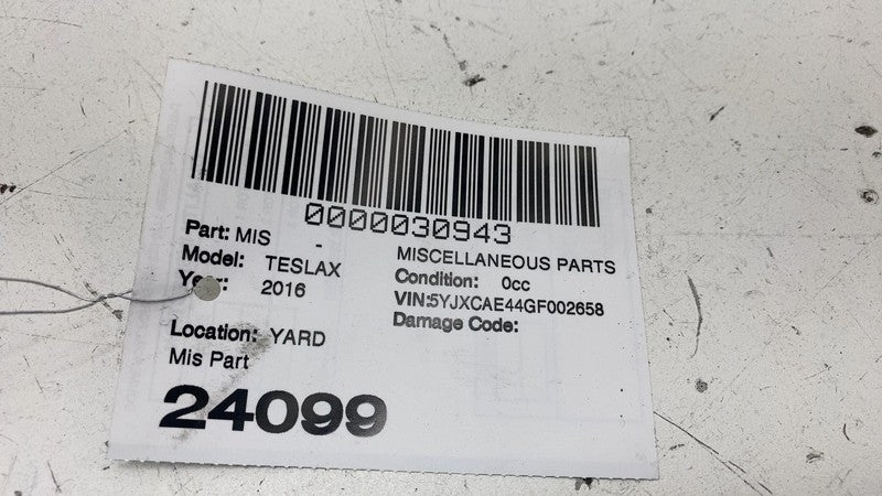 106344000C ⭕ 2016-2024 Model X Rear Left/Front Right Primary Falcon Door Strut 1063440-00-C