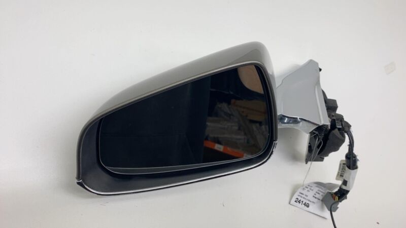 1041317-00-A 2012-2015 Tesla Model S Front Left Exterior Rear View Door Mirror LH Brown PPTI