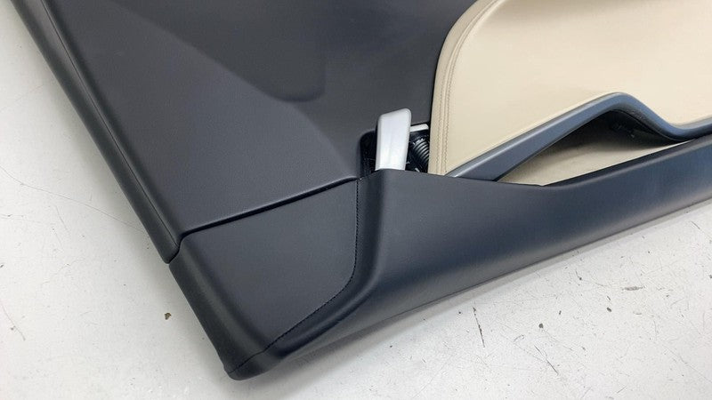 ⭕ 12-20 Tesla Model S Front Driver Side Interior Door Panel Trim Card 