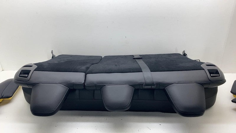 ⭕ 16-20 Tesla Model S Rear 2nd Row Upper & Lower Cushion Seat Perforat