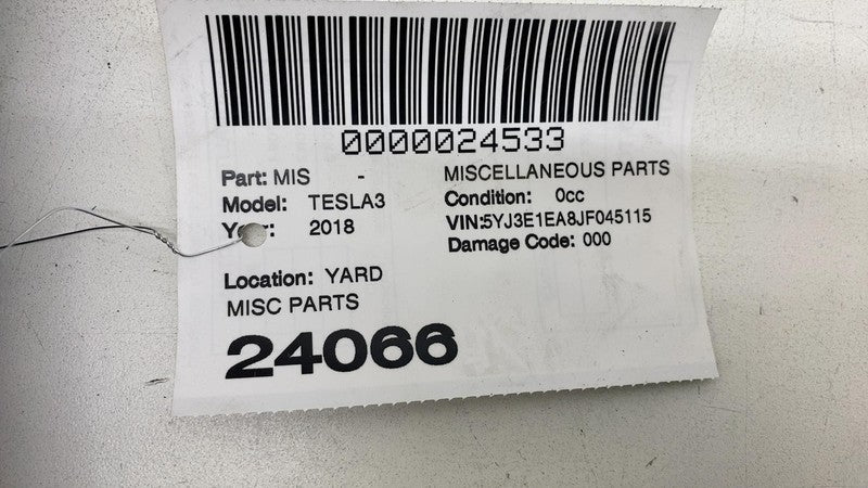 ⭕ 17-23 Tesla Model 3 Left Exterior B-Pillar Applique Glass Camera 110