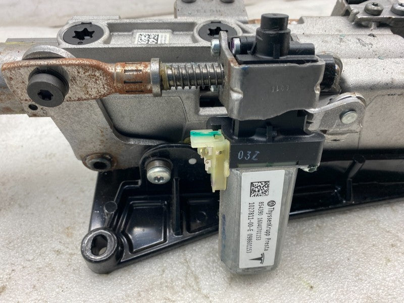 1027811 00 E 12-20 Model S X Electric Power Steering Column + Intermediate Shaft 1027811-00-E