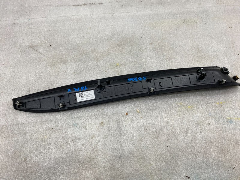 1050286 06 H ⭕ 2016-2025 Tesla Model X Driver Side Sun Visor Bezel Trim Left OEM1050286-06-H