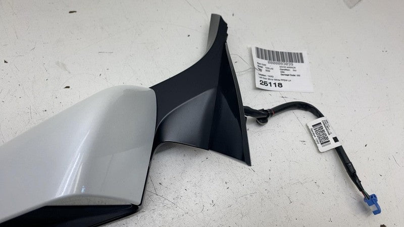 ⭕ 21-23 Tesla Model 3 Exterior Rear View Door Mirror Left LH Assy Whit