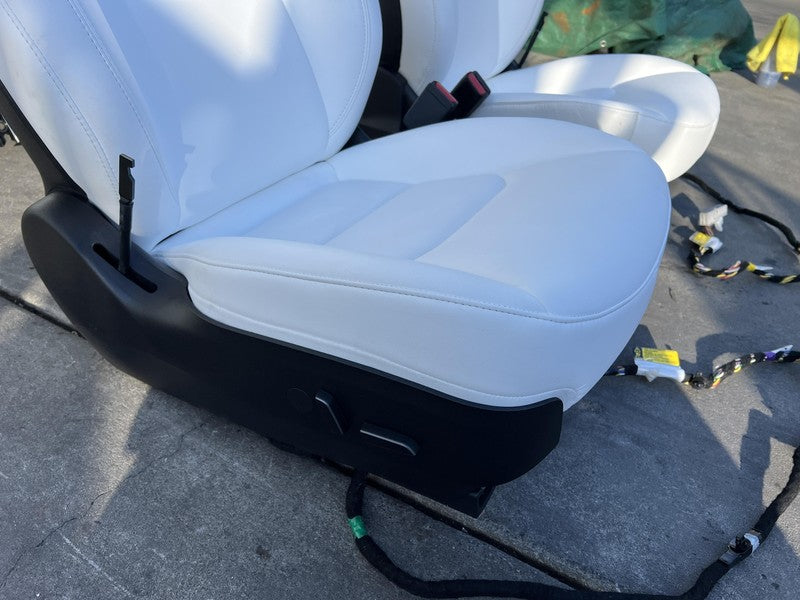 2020-2022 Tesla Model Y Complete Front & Rear Interior Seat Cushion As