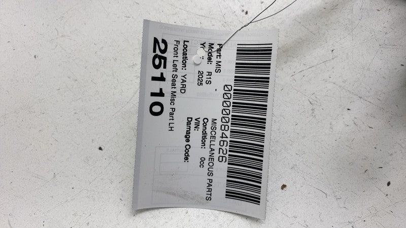 ⭕ 2022-2025 Rivian R1S Rear 2nd Row Driver Side Seat Rail Track Frame Left LH