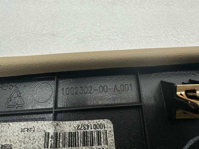 1002301 16 B ⭕ 16-20 Model S Instrument Panel Lower Glove Box Compartment Trim 1002301-16-B