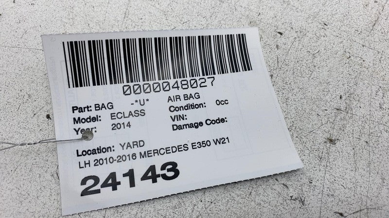 605011001 ⭕ 2010-2016 Mercedes E350 W212 Front Left Seat Upper Cover Panel Trim 605011001