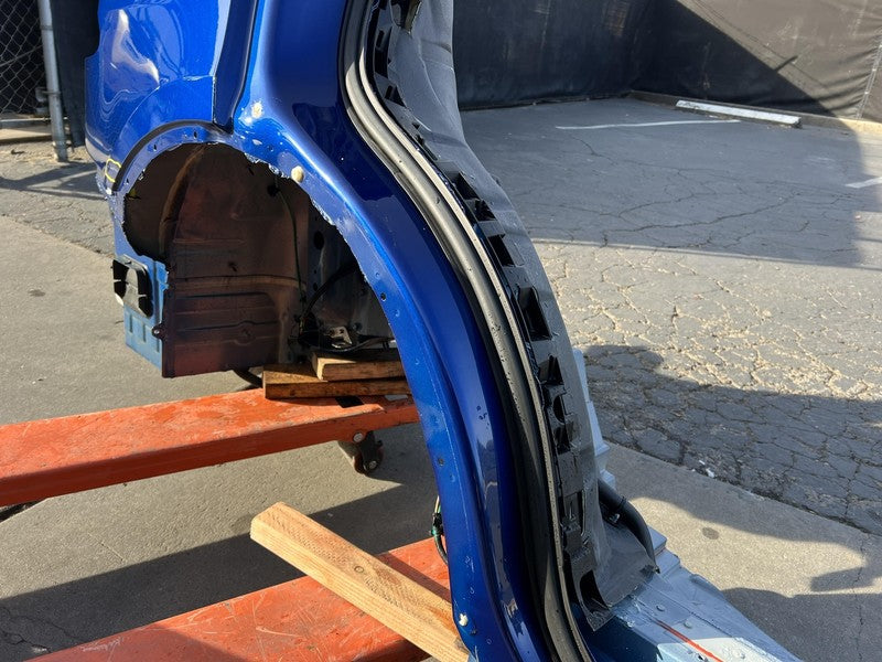 ⭕ 2016-2020 Tesla Model X MX Rear Passenger Right Quarter Panel Cutout Blue PPSB