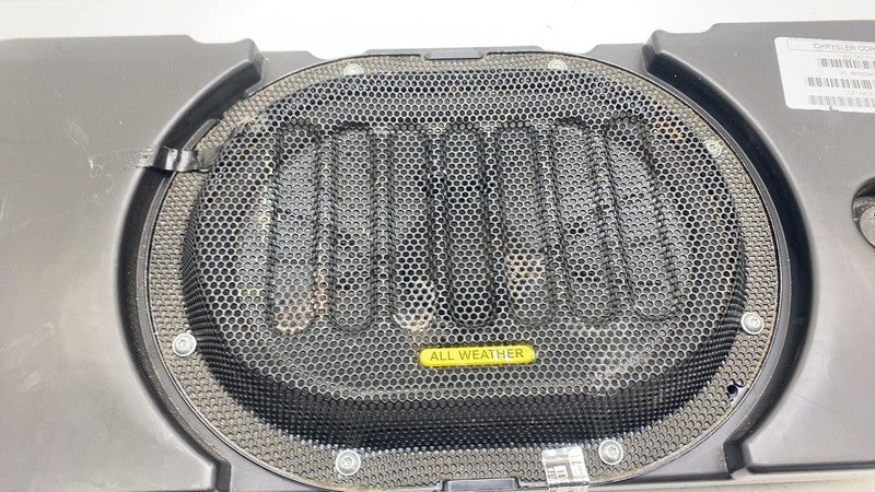68223349AD ⭕ 2015 2016 2017 Jeep Wrangler Rear Subwoofer Audio Sound Speaker OEM 68223349AD