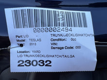 ⭕ 2012-2015 Tesla Model S Rear Tailgate Hatch Panel & Liftgate Glass Blue - PMMB