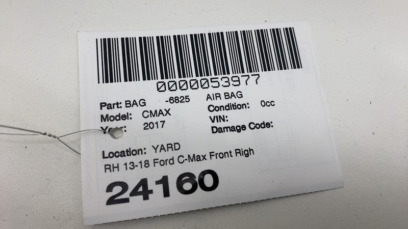 DM51-611D10-AA 2013-2018 Ford C-Max Front Passenger Right Seat Airbag Air Bag DM51-611D11-AA