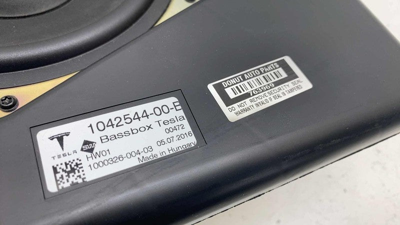 ⭕ 14-20 Tesla Model S Subwoofer Bass Audio Speaker Bassbox Woofer 1042