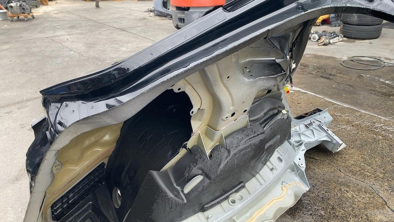 ⭕ 2020-2024 Tesla Model Y Rear Left Quarter Panel Structural Cutout Black - PBSB