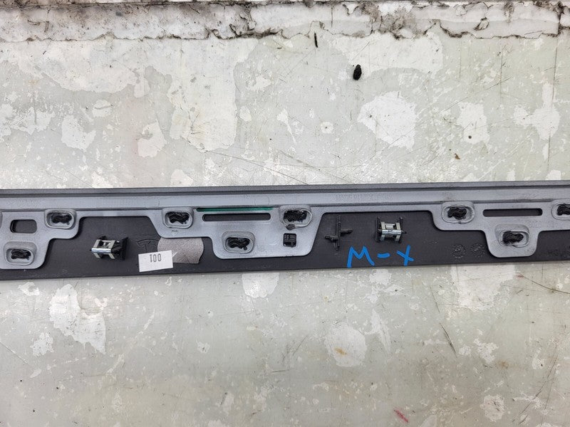 103582622B ⭕2016-2020 Tesla Model X Rear Door Trim Cover Molding Dark Ash Left 1035826-22-B