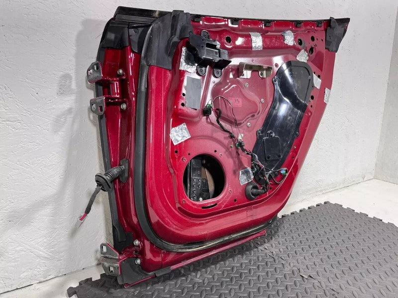 ⭕ 2016-2020 Tesla Model S MS Rear Passenger Side Door Shell Panel Right Red OEM