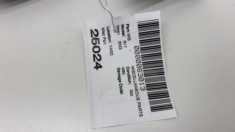 PT00001264-H ⭕ 22-24 Rivian R1T Rear Passenger Side Door Window Frame Trim Right PT00001264-H