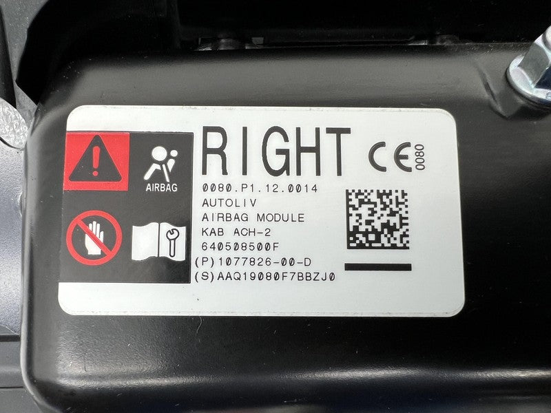 1077826-00-D ❇️17-23 Tesla Model Y 3 Right Knee Airbag Passenger Safety Module RH OEM 1077826